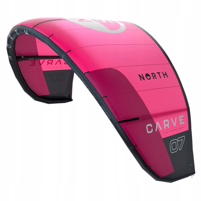 Létající drak North 2024 Carve Rubine Red – 9 m2