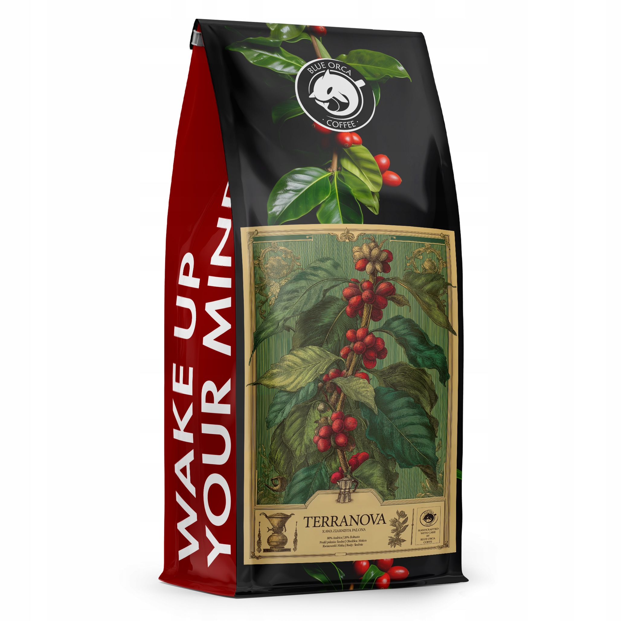 Levně Káva zrnková 1 kg Čerstvá Terranova Limited Edition ideální do kávovaru