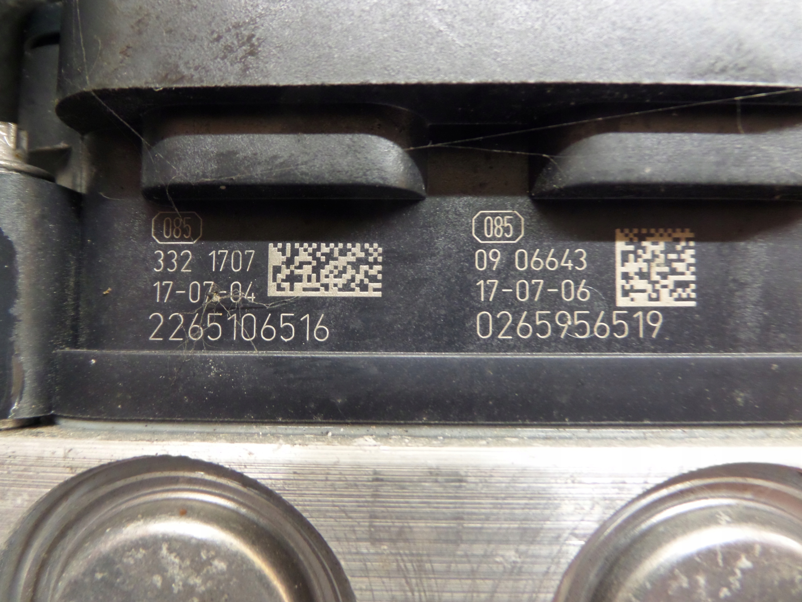 DUCATO JUMPER BOXER pompe ABS 2265106516 0265956214 0265244043