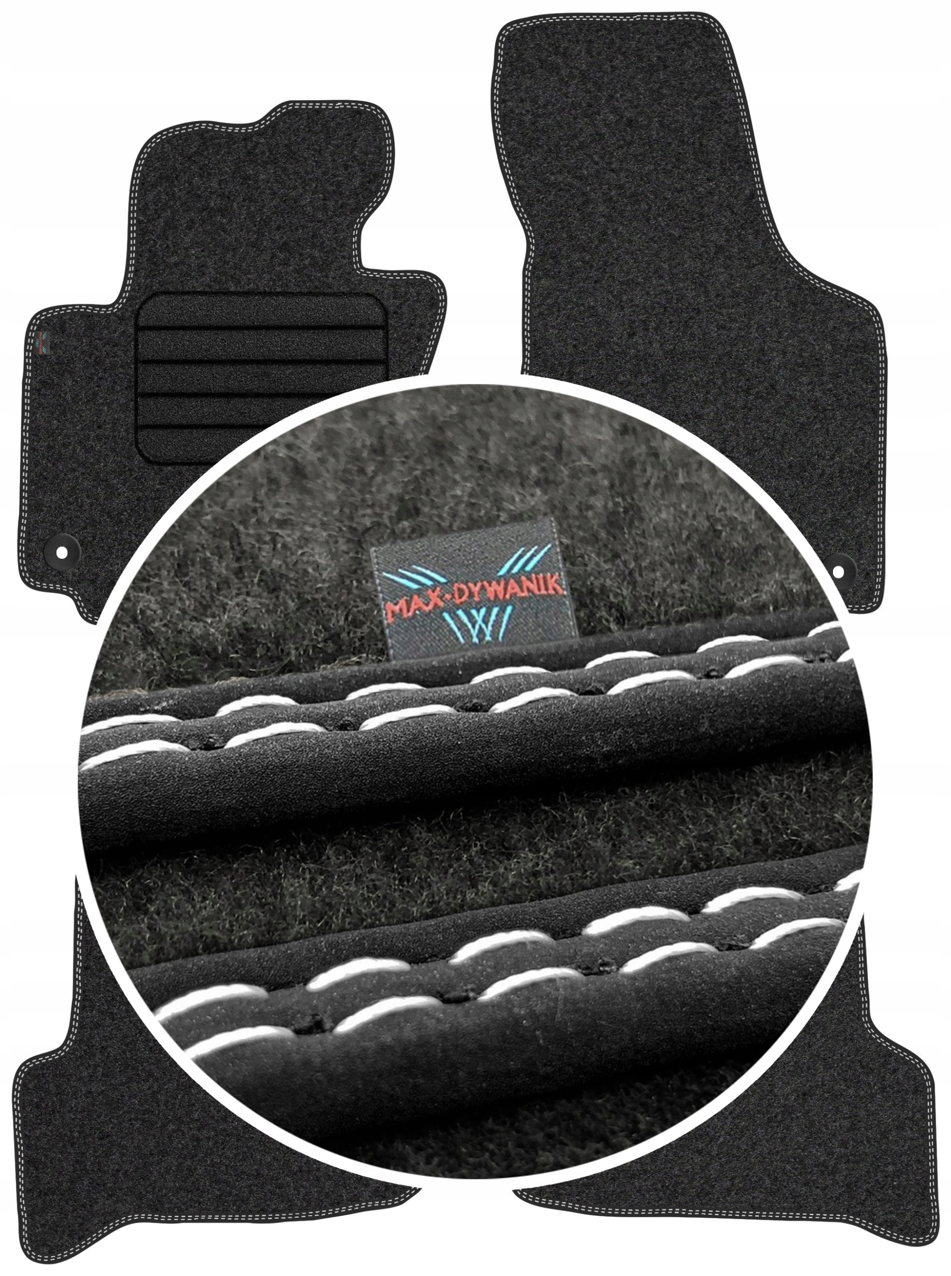 

Vw Golf Plus 2005-2014 Wycieraczki welurowe