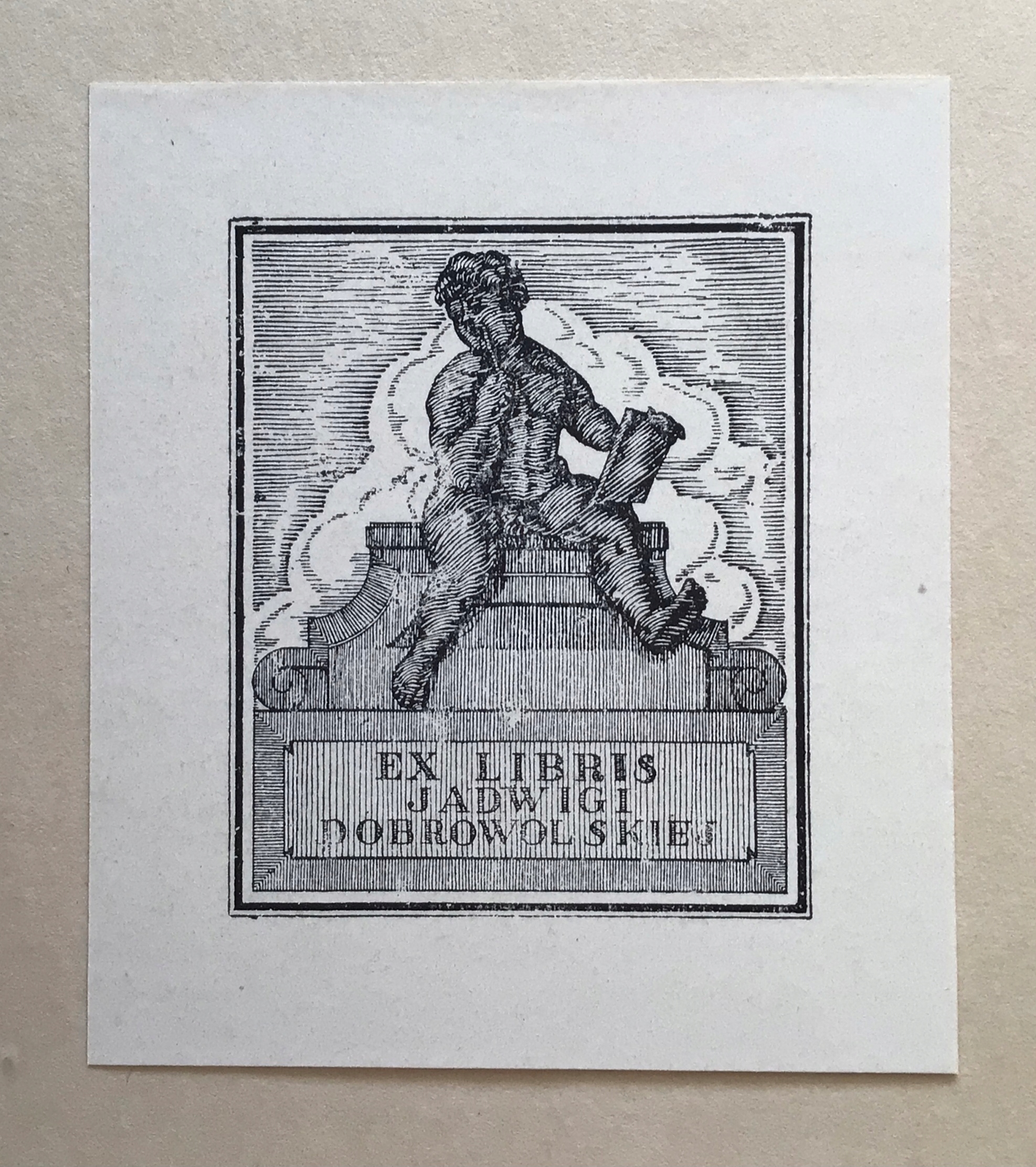 Ex-libris Jadwigi Dobrowolskiej