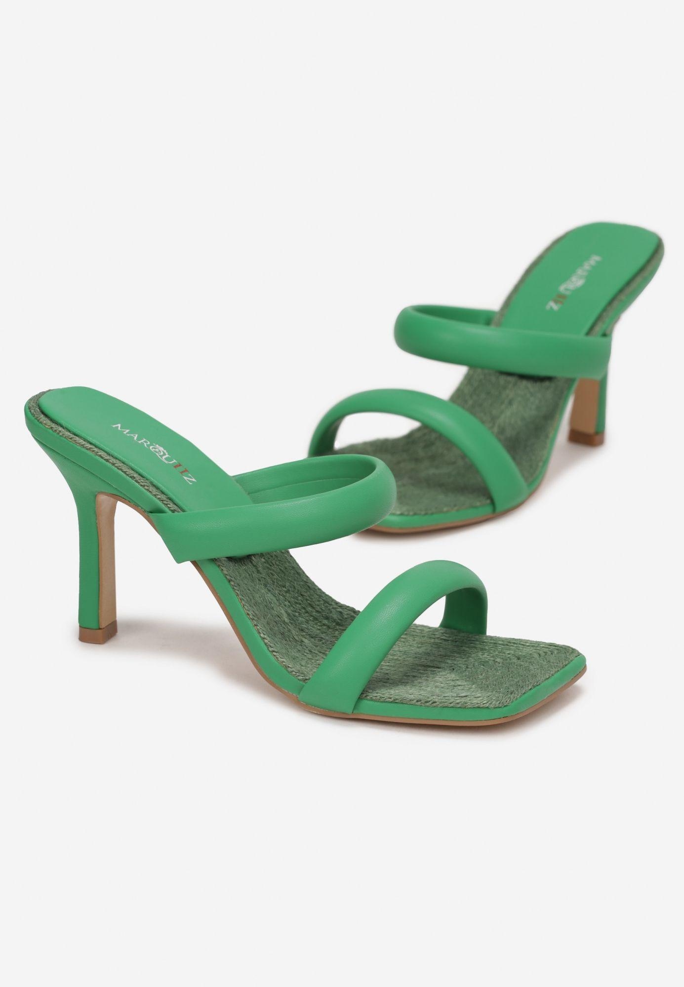 

Renee Zielone Klapki damskie 39 Casual