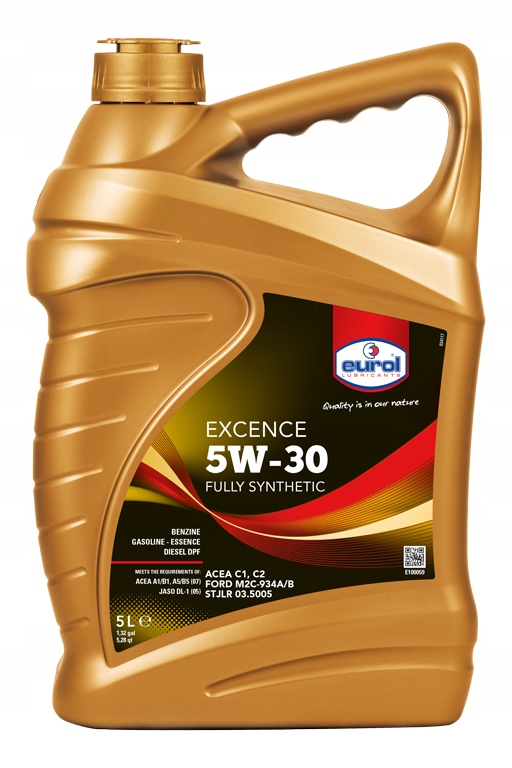 

Olej Eurol Excence 5W30 5L Acea C1/C2 do Dpf euro4