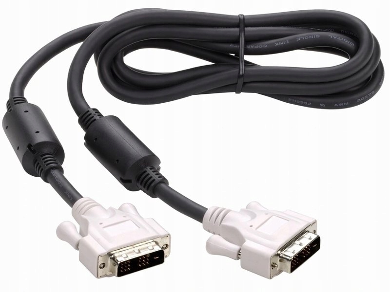 

Kabel przewód DVI - DVI + filtry - 1,8m