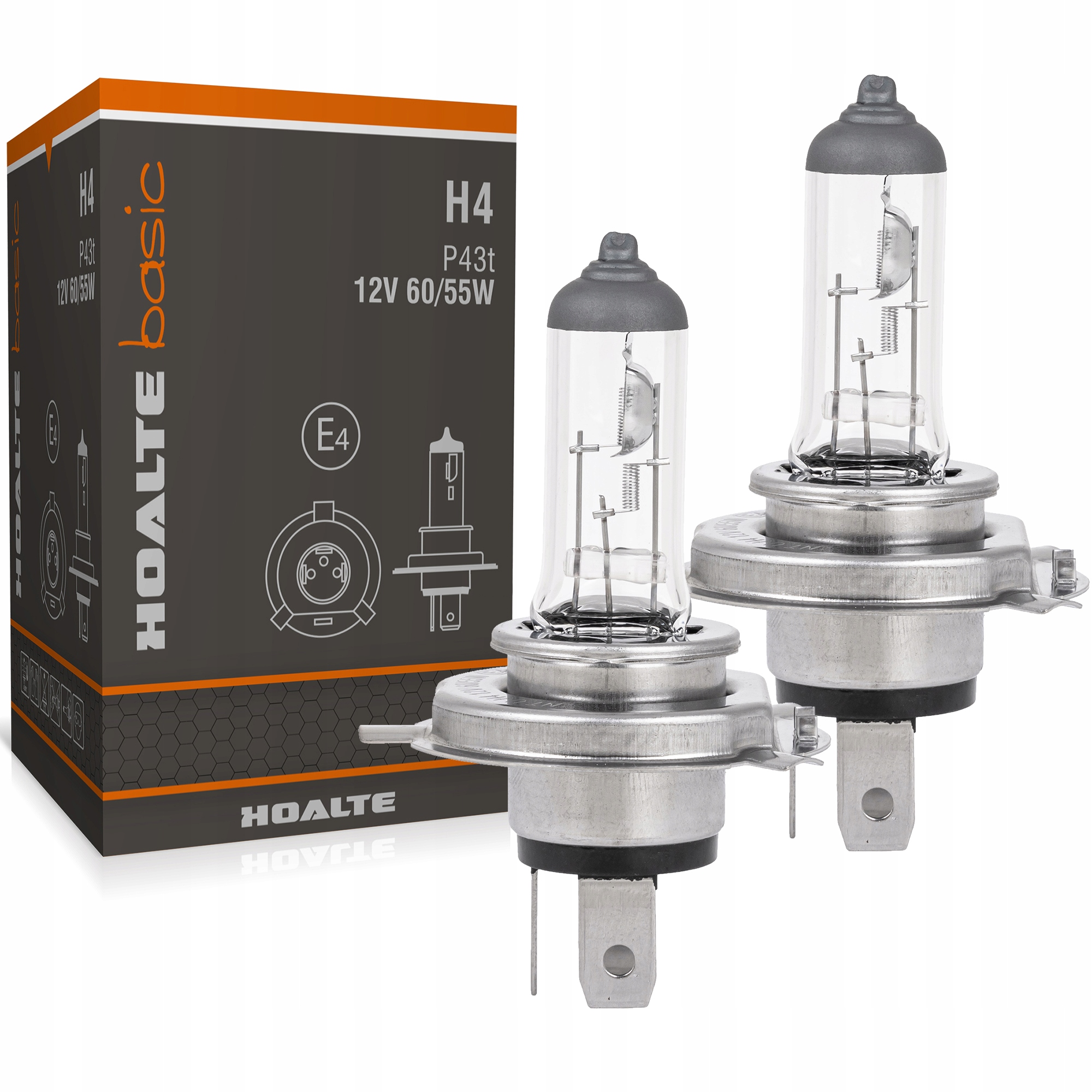 

Żarówki H4 12V 60/55W Samochodowe Przeciwmgielne