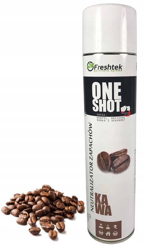 

Neutralizator zapachów Freshtek One Shot Kawa