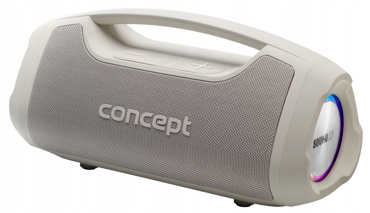Bluetooth bezdrátový reproduktor Concept SoundJoy světle šedý BR5061