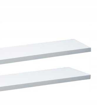 PÓŁKA WISZĄCA 100x20cm 2szt +mocowanie niewidoczne