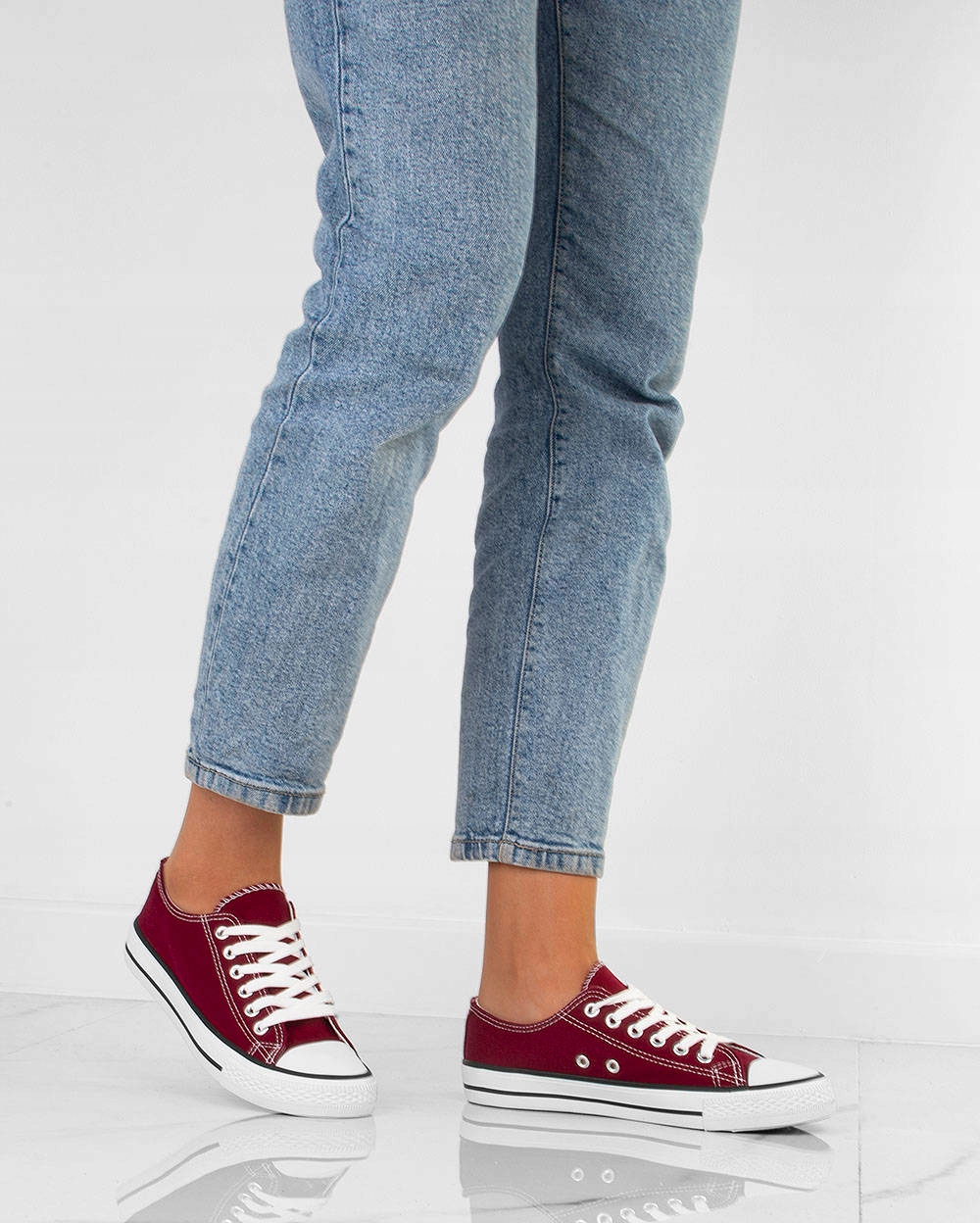 KLASYCZNE NISKIE SNEAKERSY TRAMPKI TENISÓWKI CONV Model inny