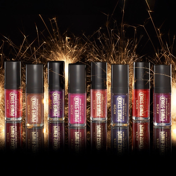 AVON Lśniąca Szminka w Płynie Power Stay ROSE FLASH Stan opakowania oryginalne