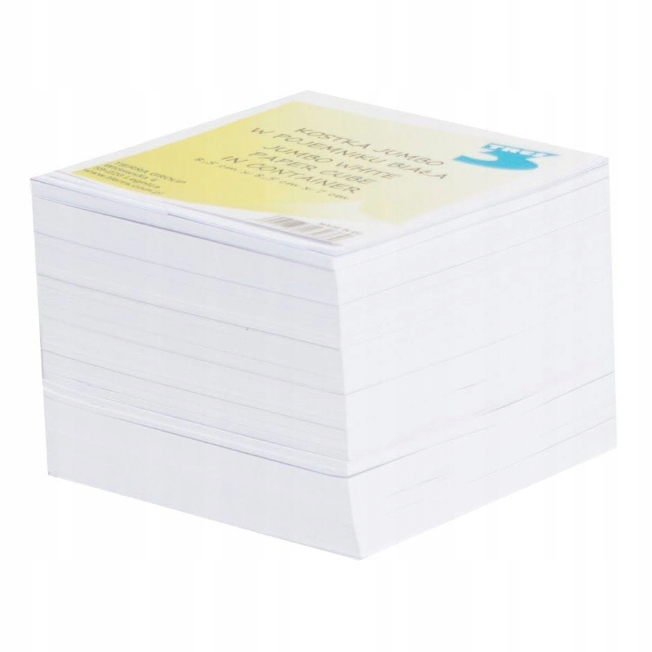 

Kostka klejona biała Jumbo notes kartki 85x85x70mm