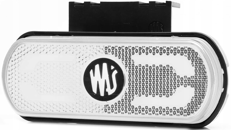 LAMPA OBRYSOWA POZYCYJNA PRZEDNIA BIAŁA PROSTOKĄTNA UNIWERSALNA WAŚ Numer katalogowy części LA30080