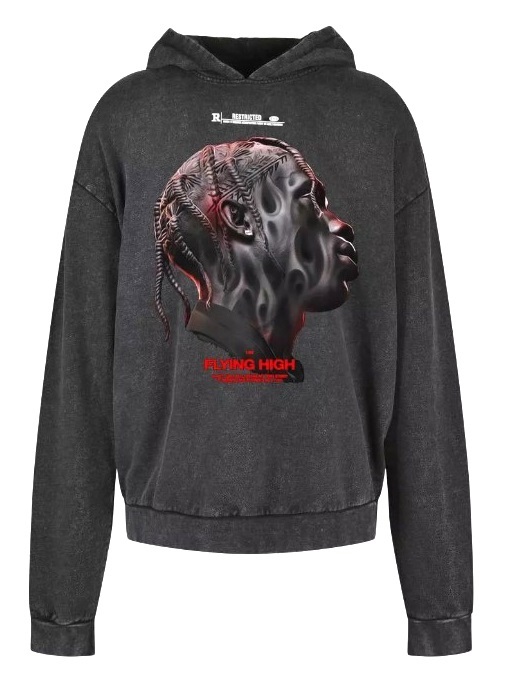 Pánská Mikina Urban Classics Thorned Mask Bavlna L