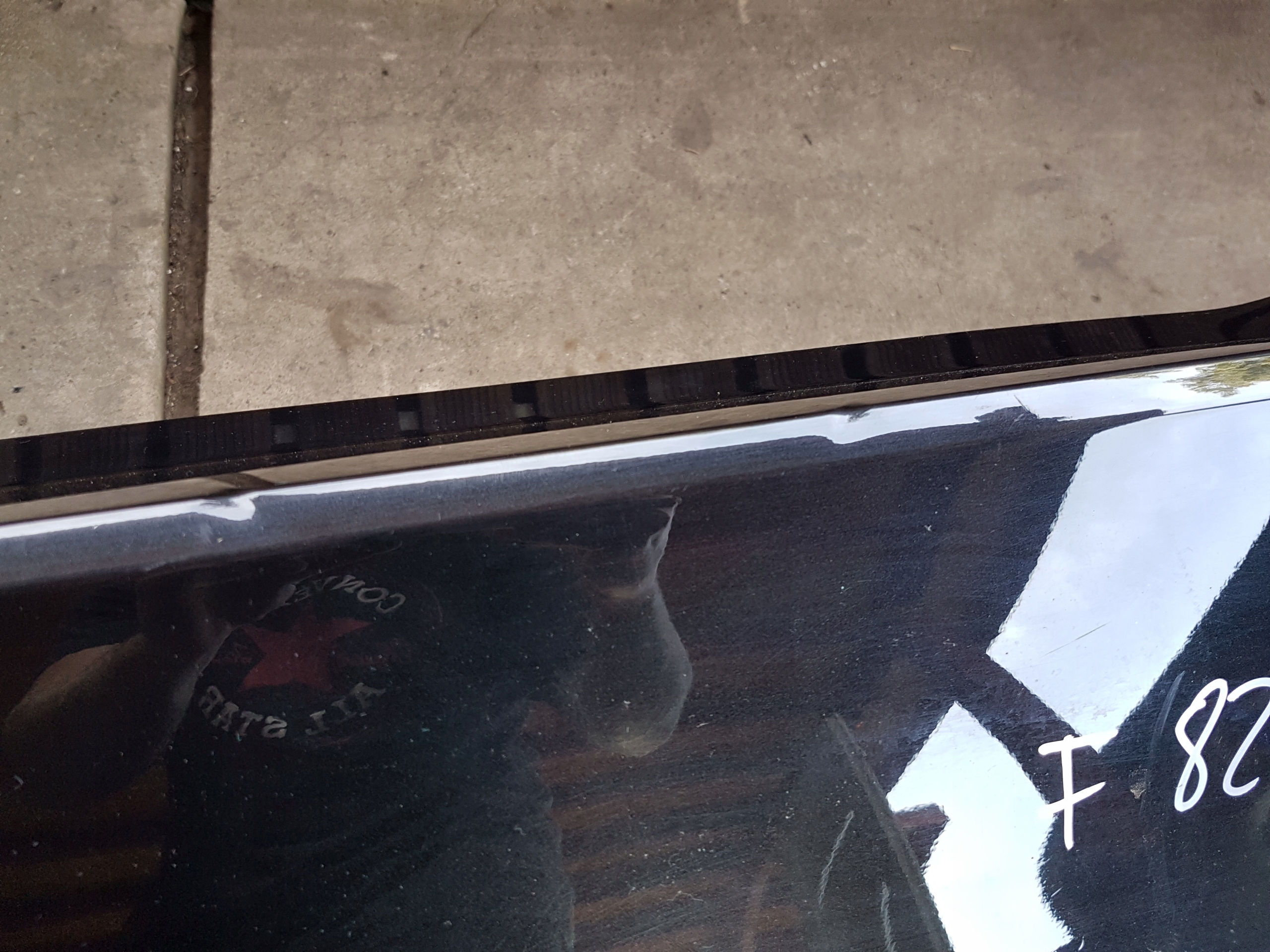 bumper rear part rear BMW F82 F83 M4