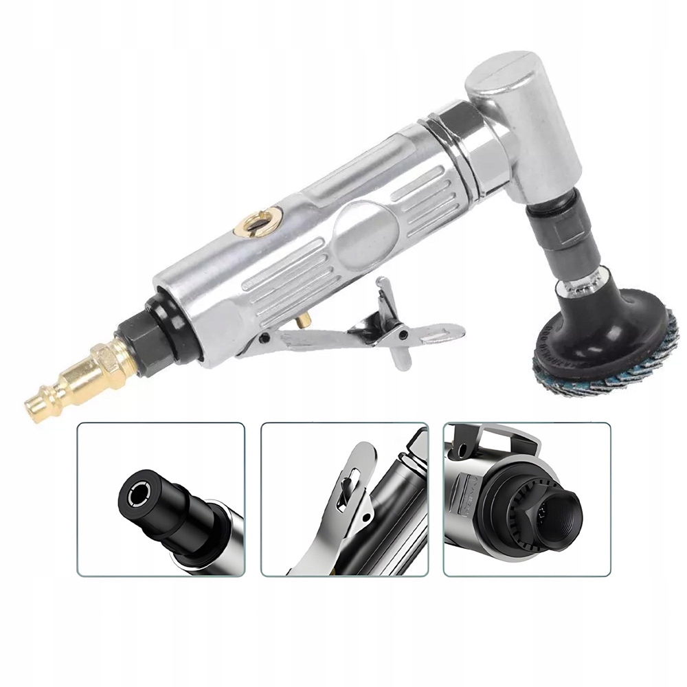 pneumatická úhlová bruska, bruska, nástroj pro broušení automobilů
