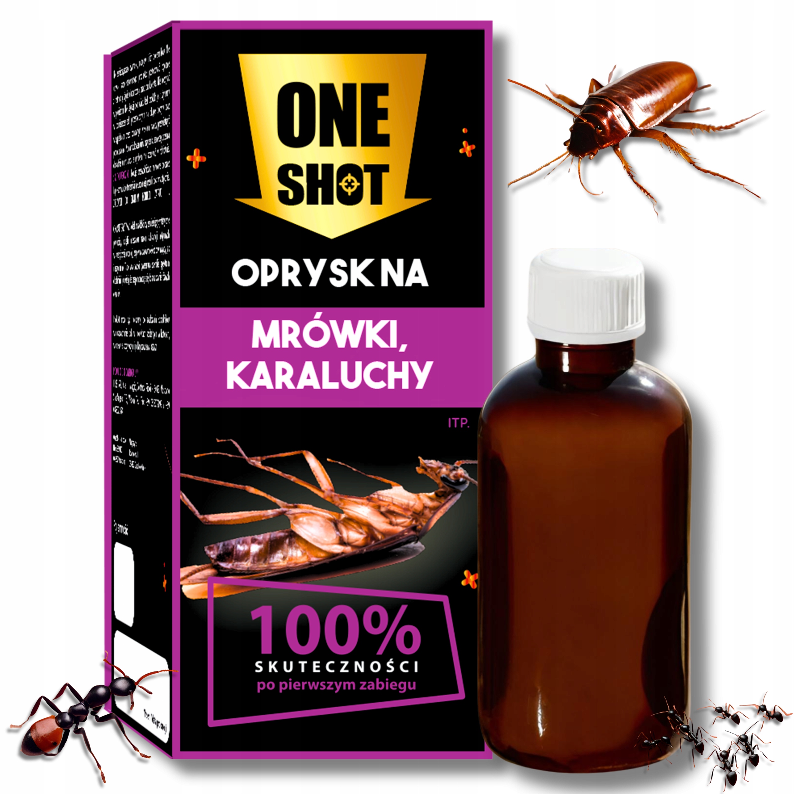 Oprysk na Mrówki Środek na Mrówki Preparat na Karaluchy Koncentrat 25L