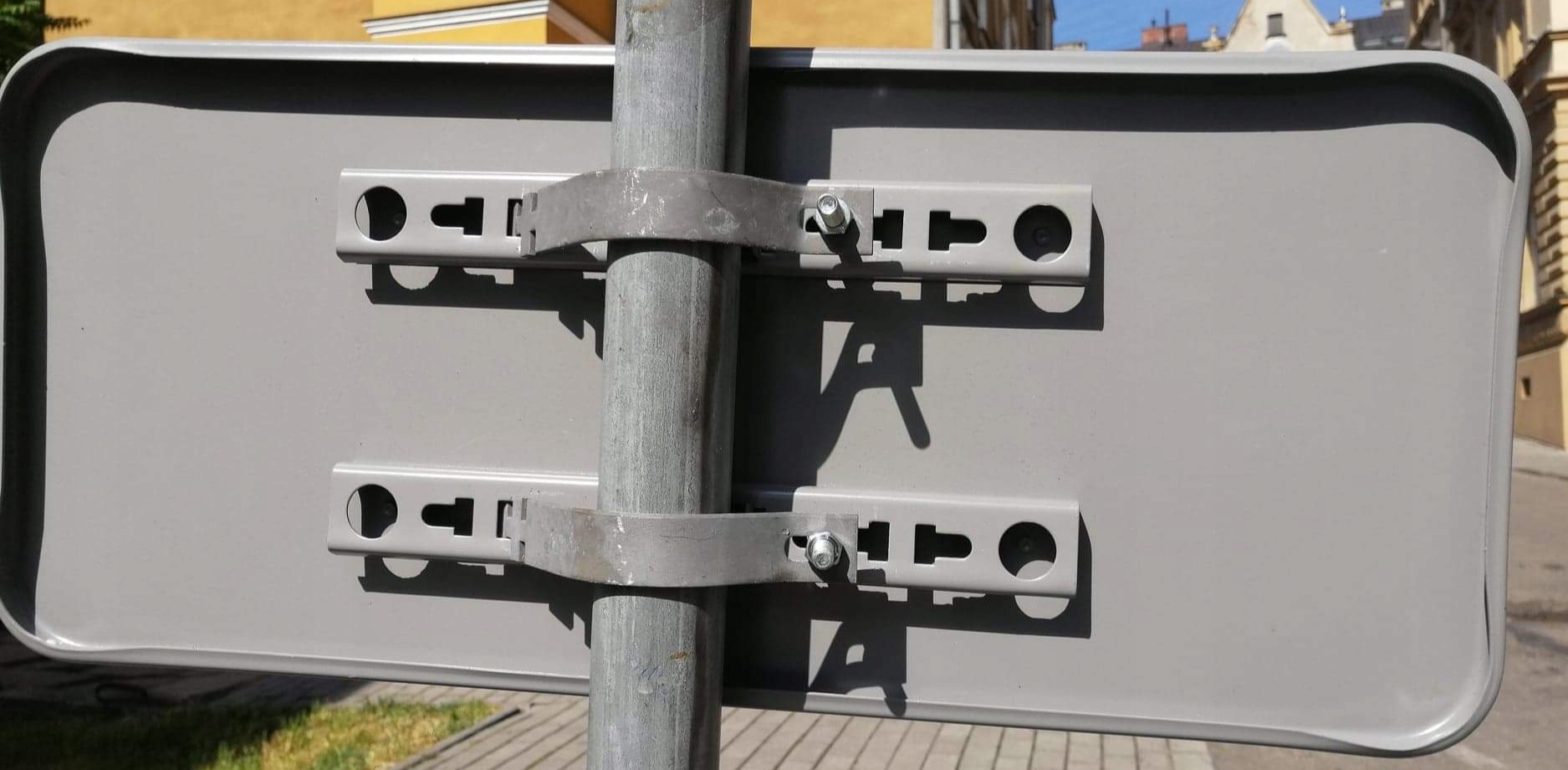 Tabliczka z tekstem, znak drogowy 60x25cm kpl Rodzaj tabliczka podznakowa