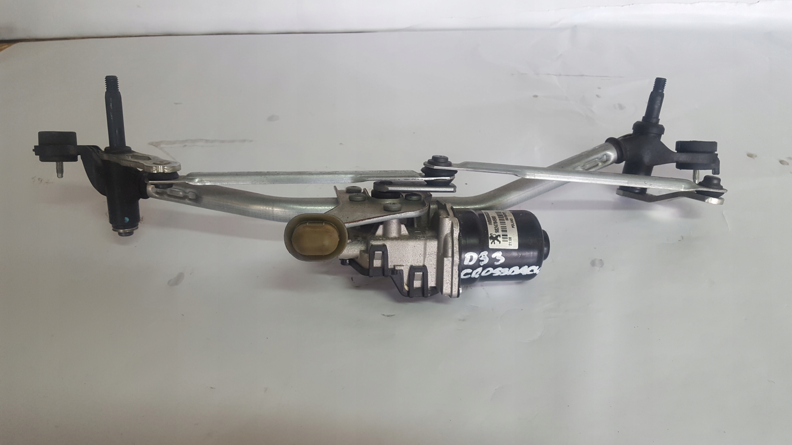 DS3 CROSSBACK МЕХАНІЗМ СКЛООЧИСНИКА 9824784980