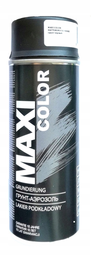 

Czarny Podkład Maxi Spray 400ML Farba Lakier Akryl
