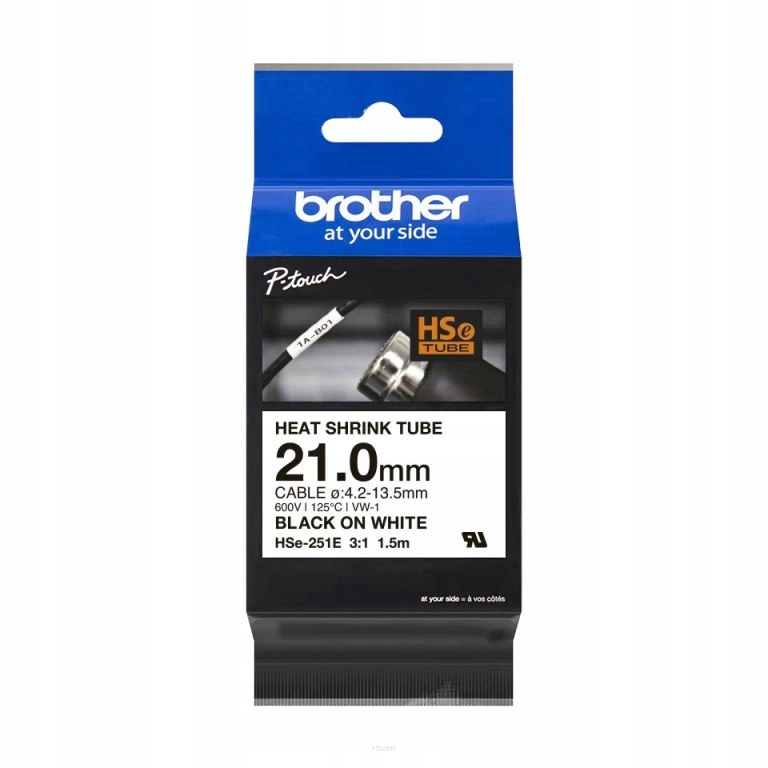 Brother smršťovací trubičky 21 mm HSe-251E