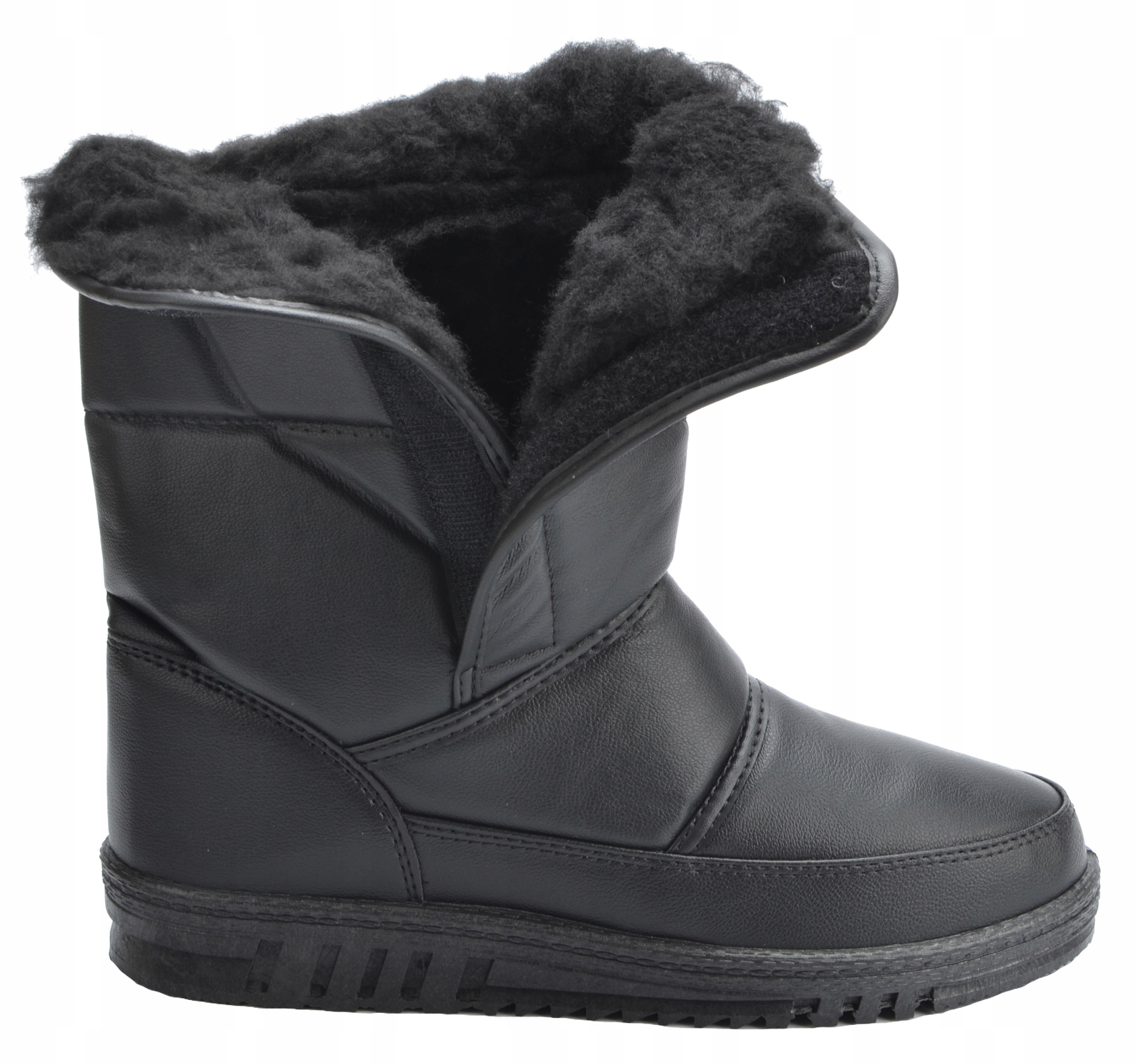 KOZAKI BOTKI RZEP ZIMOWE BABCI DZIADKA SZEROKIE 44 Długość wkładki 28 cm