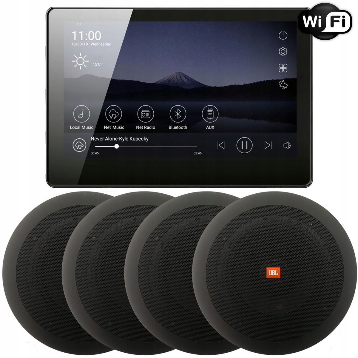 Dsppa Internetové Kúpeľňové Kuchynské Rádio Jbl