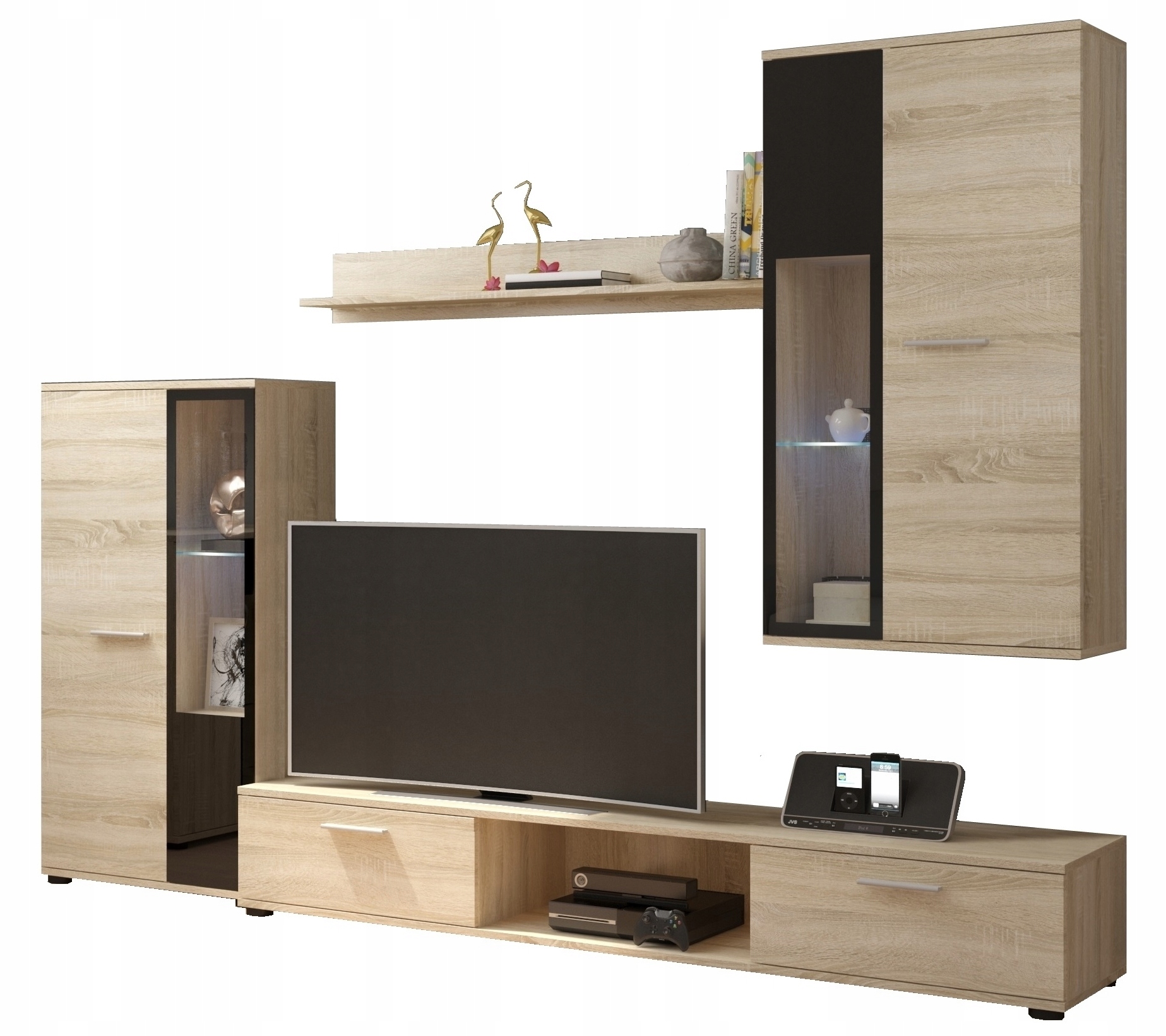 

Meblościanka Oskar sonoma Zestaw mebli do salonu