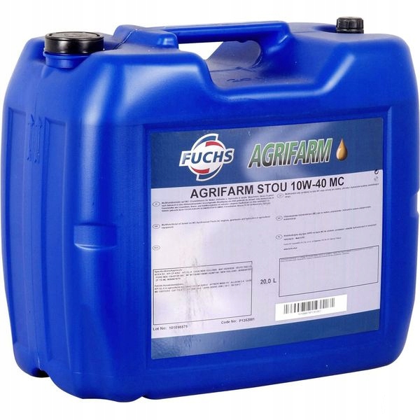 

Olej uniwersalny Agrifarm Stou 10W40 MC 20L Fuchs