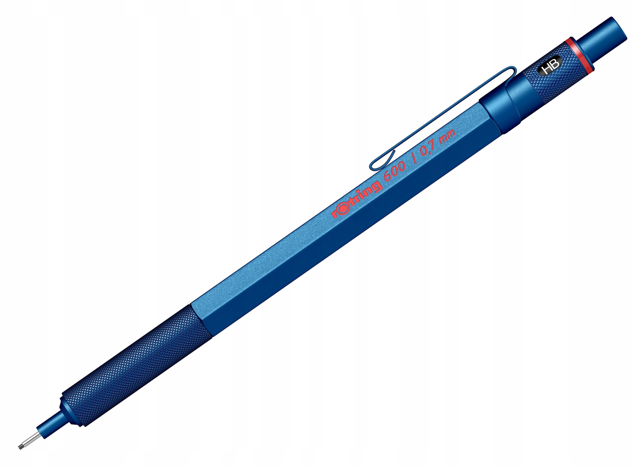 Ołówek automatyczny z gumką Rotring 0,7 mm Niebieski Hb 1 szt.