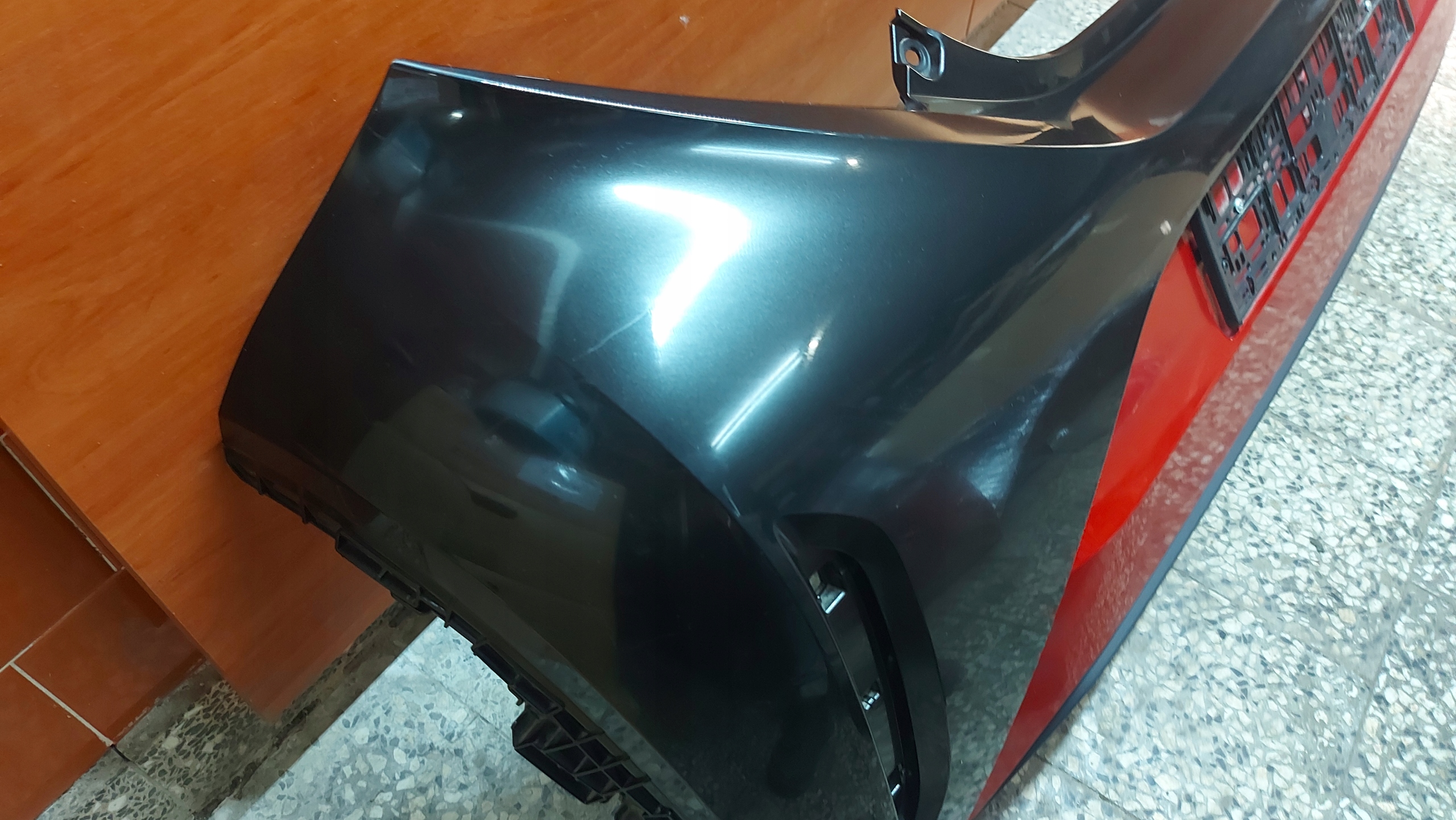 bumper rear part rear TOYOTA AYGO X 22