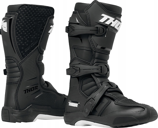 Thor Boot Yth Blitz Xr black/white detské topánky na cross pitbike 7/39