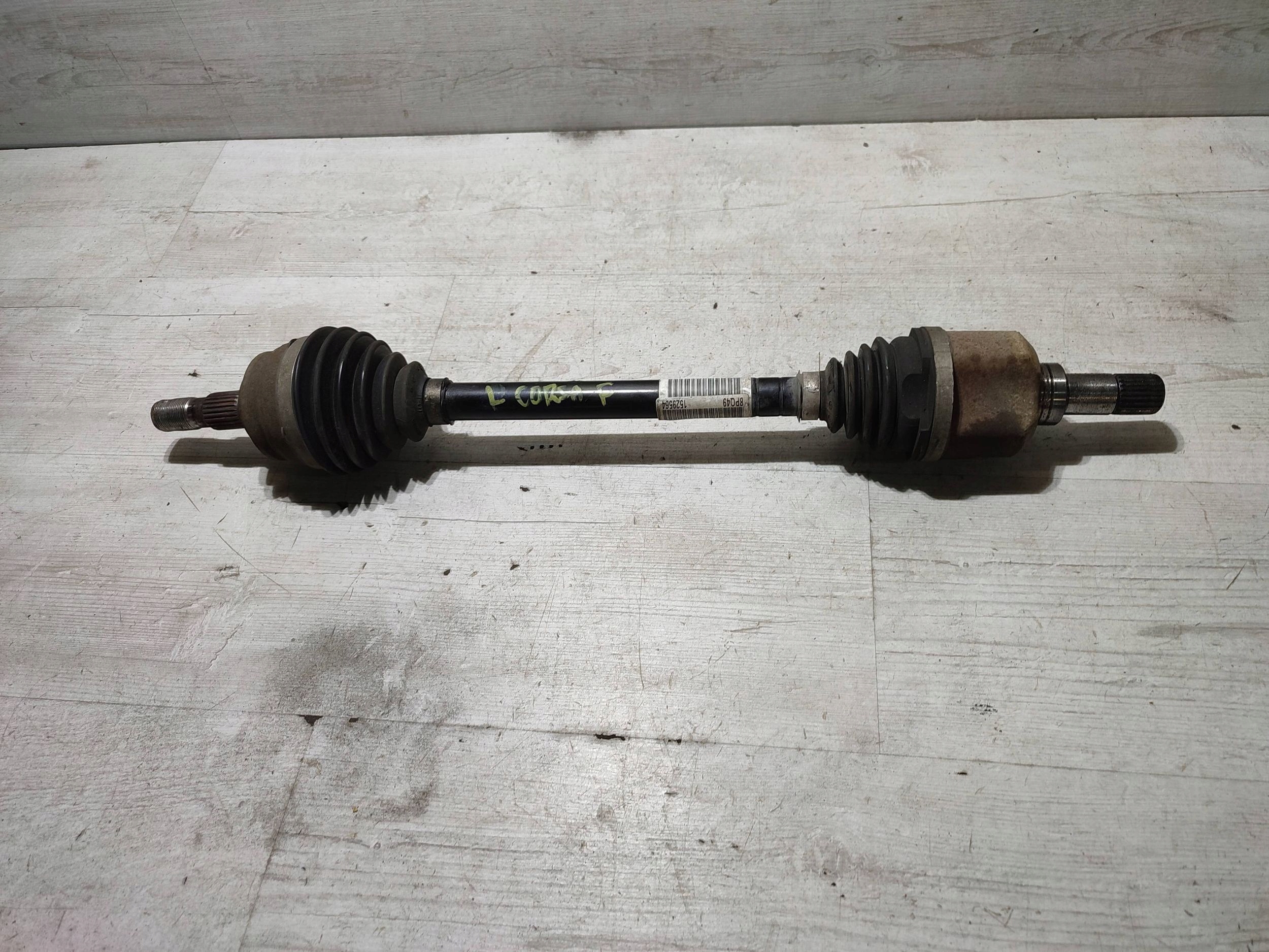 Opel Corsa F 2022 left side semi-axis front