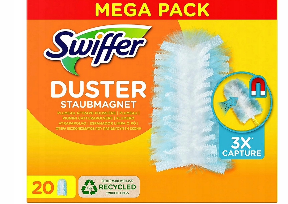 Levně Swiffer Duster Náplně Do Metly 20 Ks