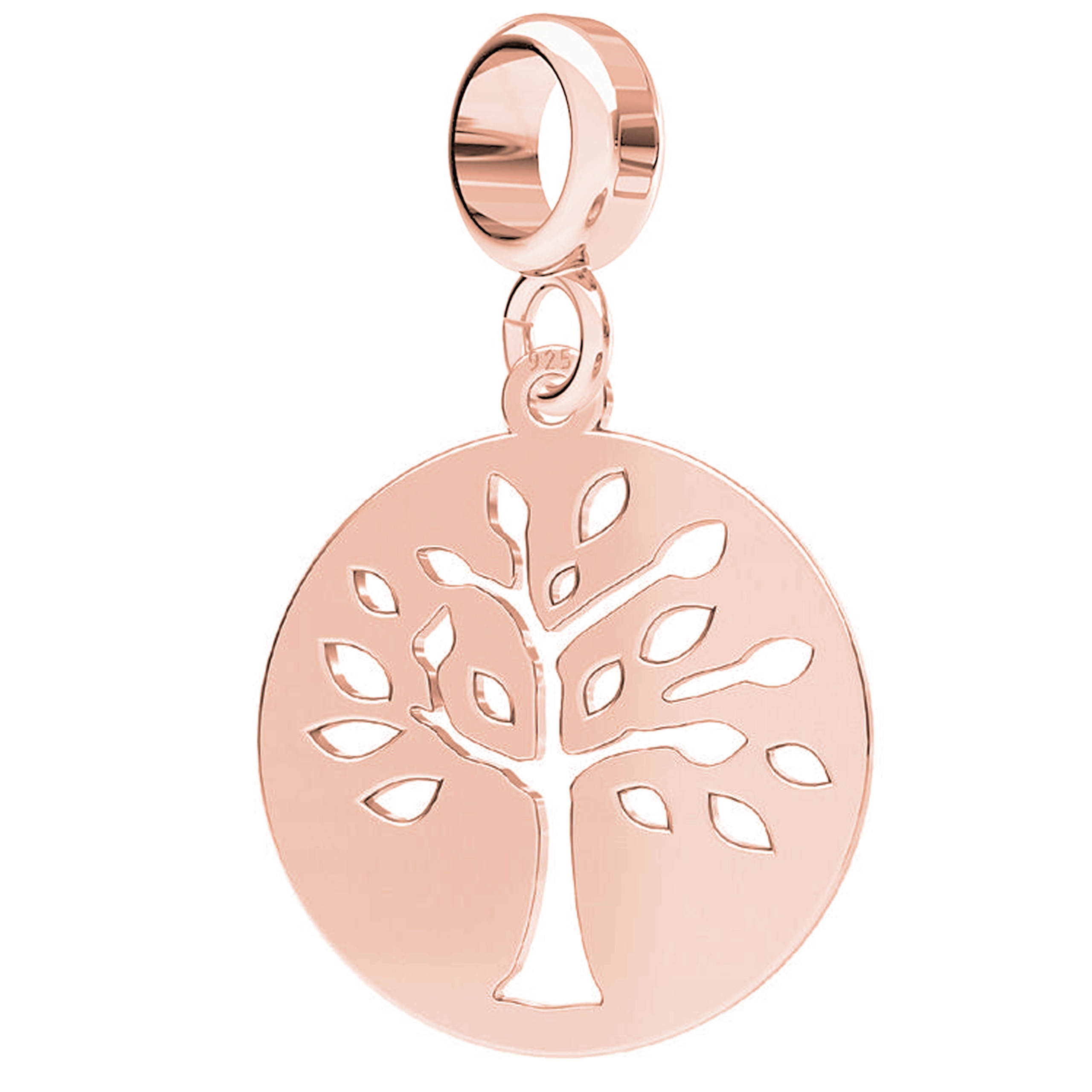 Charms Stromek růžové zlato 925