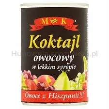 Mk Ovocný koktejl v lehkém sirupu 410 g