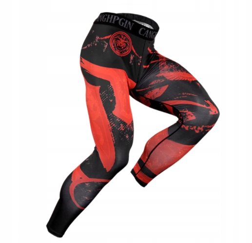 TERMOAKTYWNE SPODNIE MĘSKIE BIEGANIA LEGINSY EAN (GTIN) 69599201068801