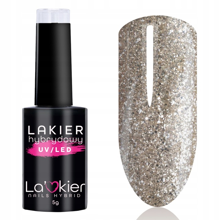 

La'kier lakier hybrydowy do paznokci Uv Led 701/2