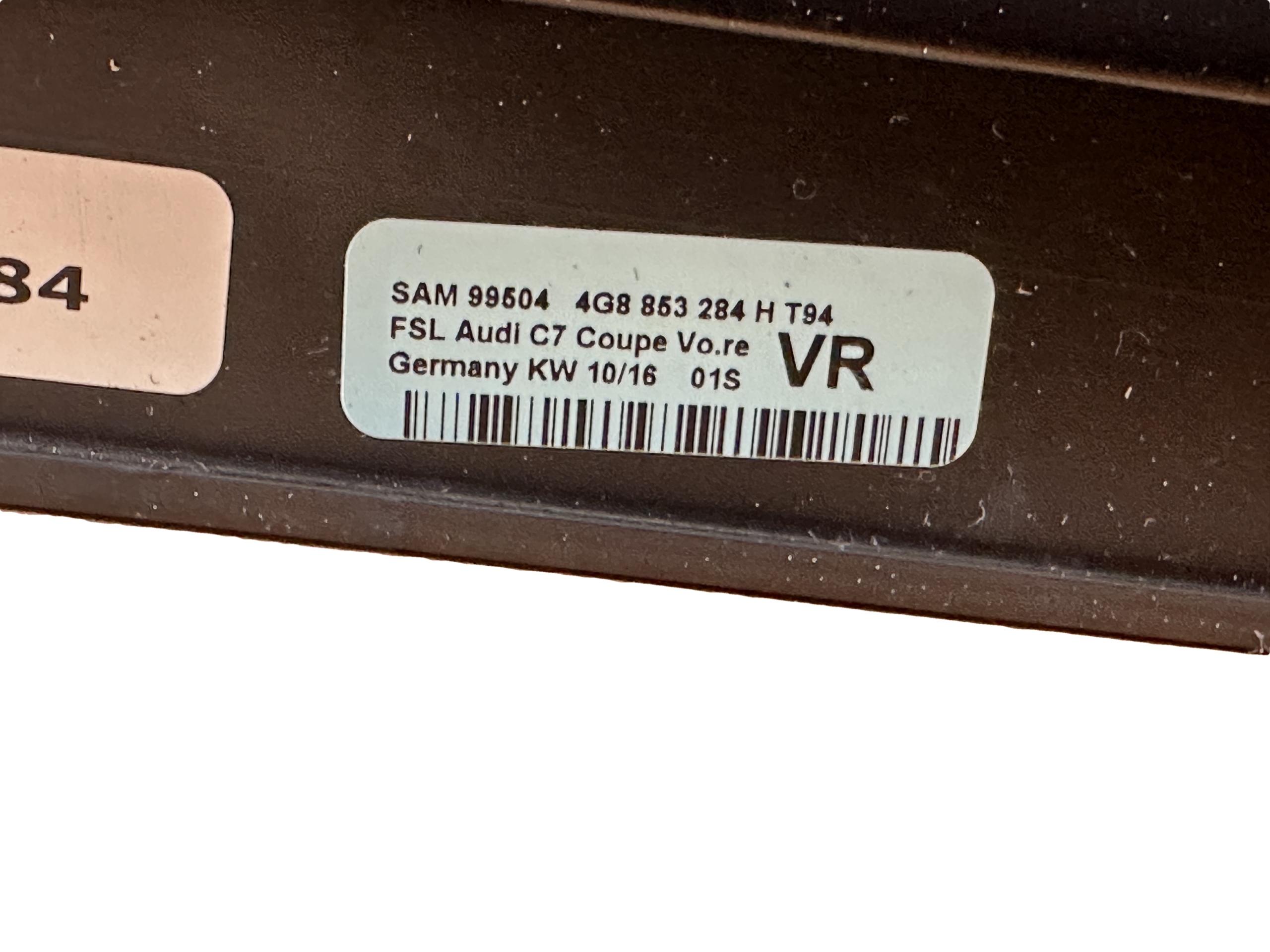 AUDI A7 4G moulding dust right front PIANO 4G8853284H