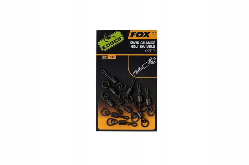 Krętlik Fox Edges Kwik Change Heli Swivels Roz.10 CAC702