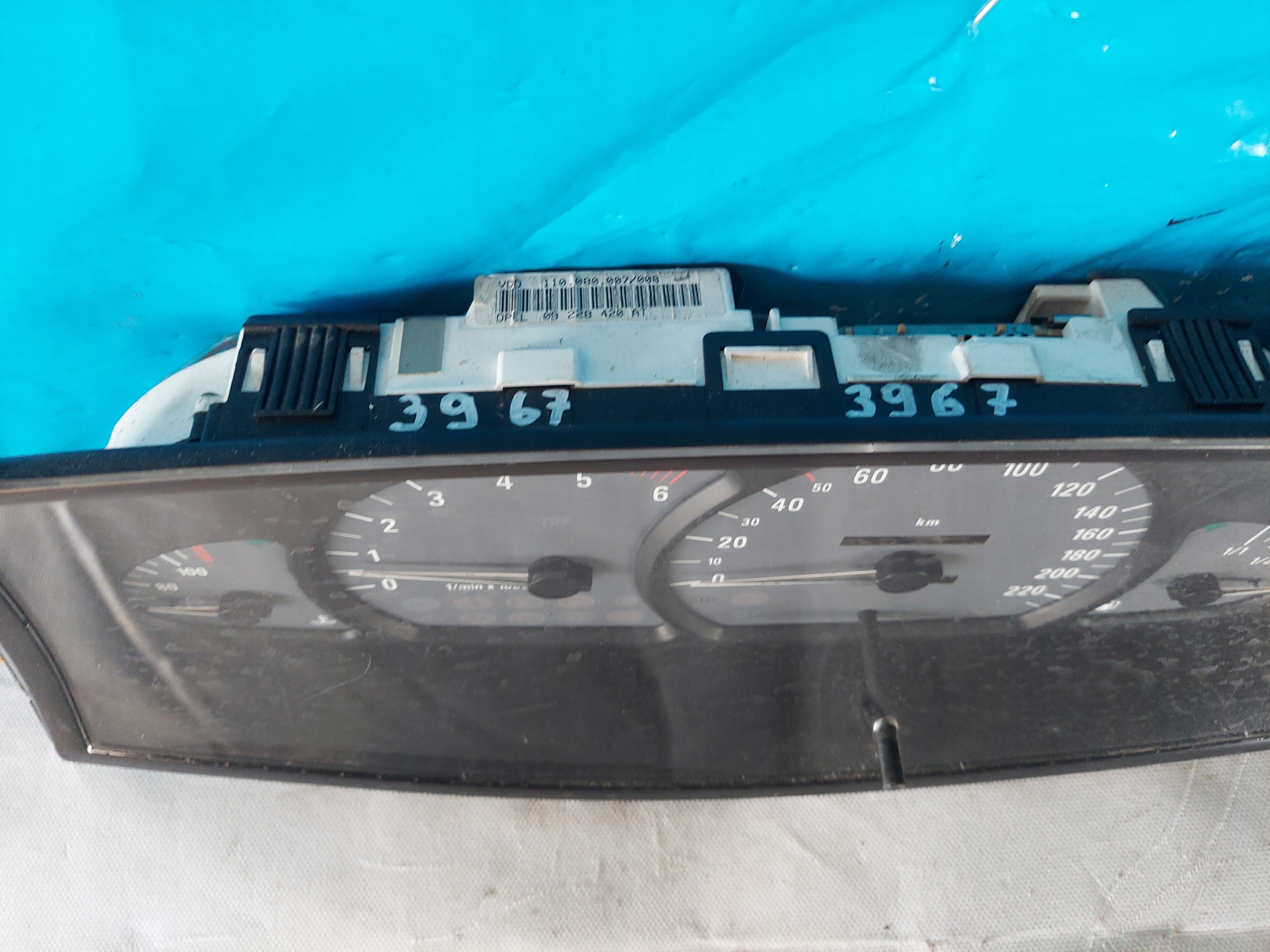 dials clock OMEGA B 2.2 DTI 09228420AT