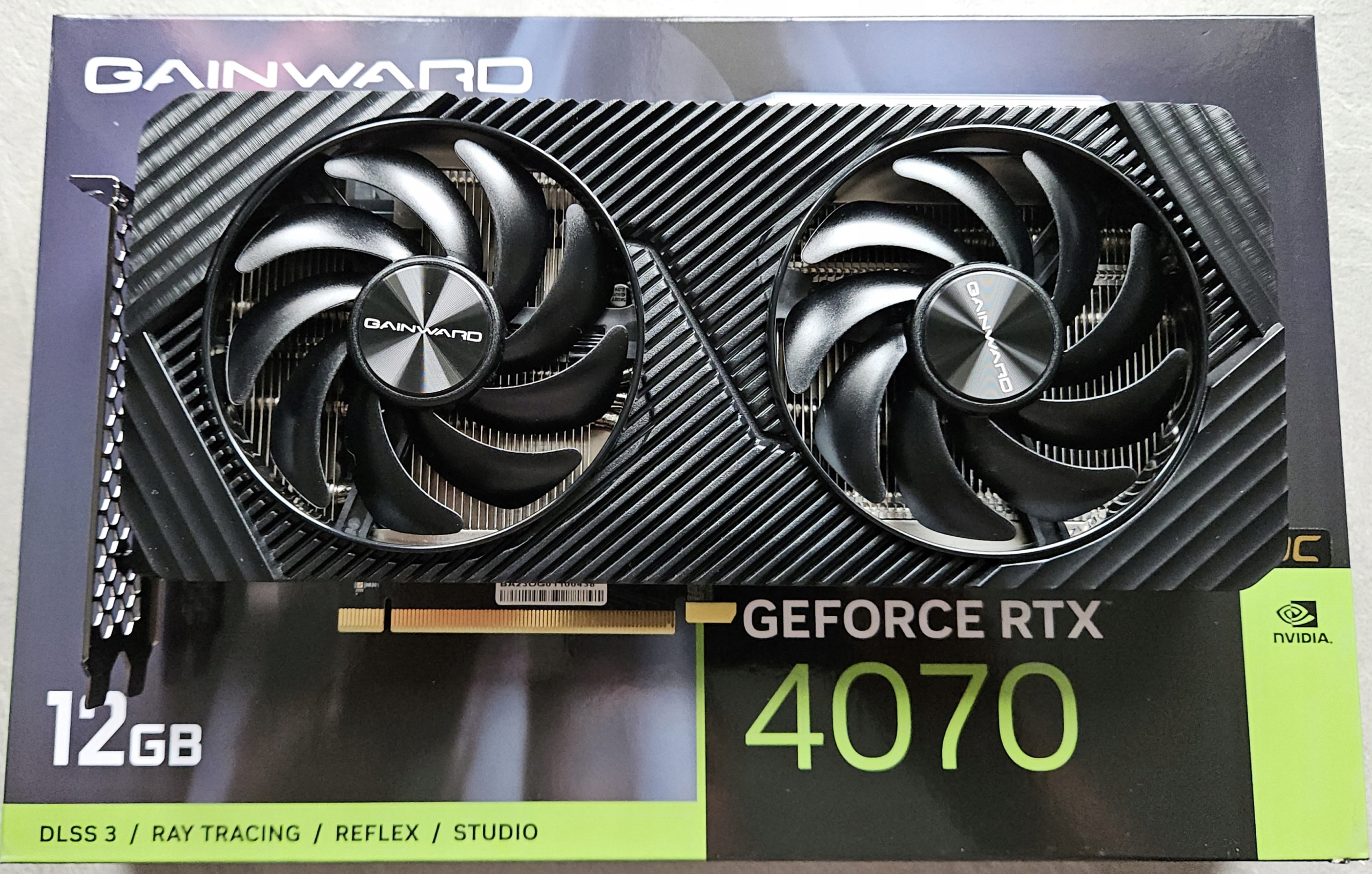 グラフィックボード・グラボ・ビデオカード GAINWARD GHOST RTX 4070 GAINWARD RTX 4070 GHOST 12GB GDDR6X 192bit 3-DP HDMI - 株式