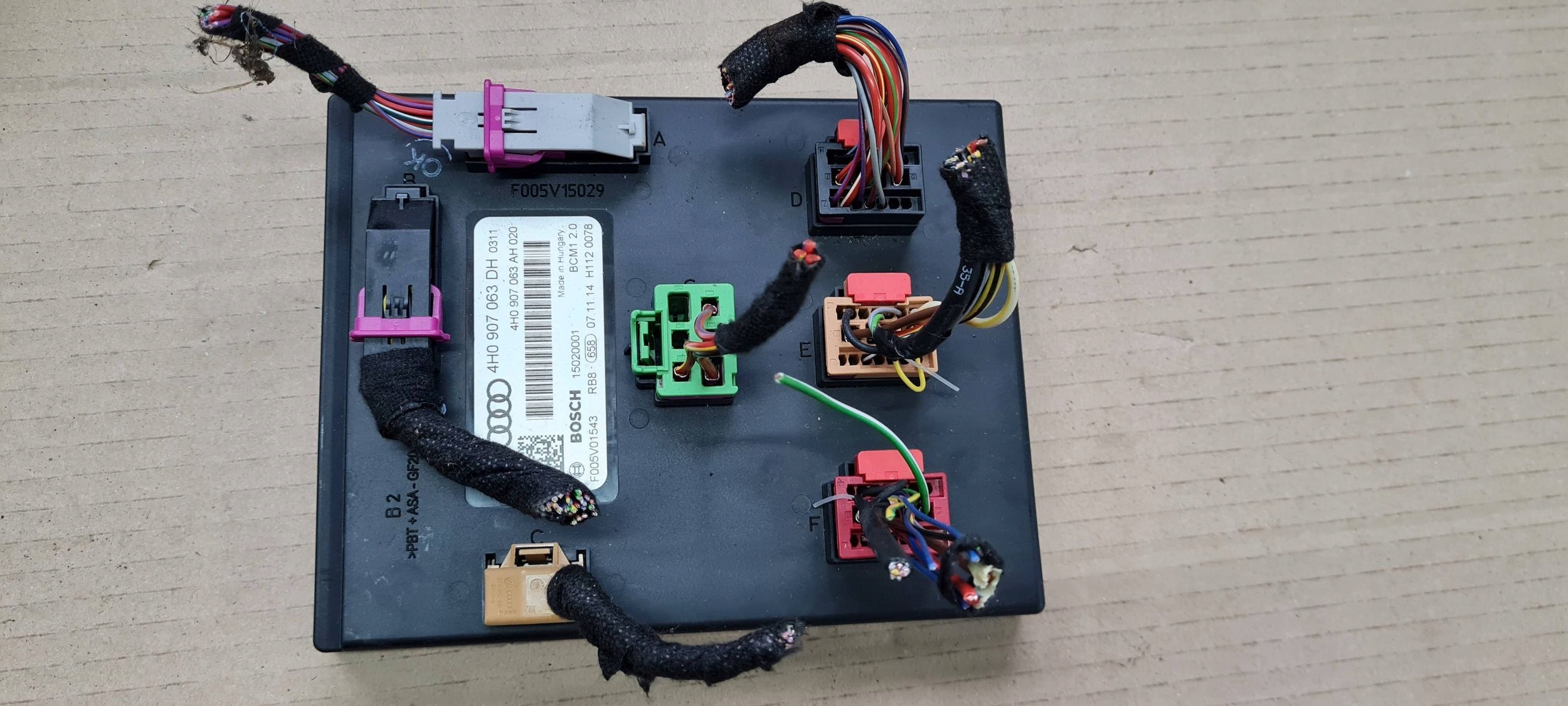A6 C7 4G LIFT module control unit KOMFORTU WTYCZKI 4H0907063AH A7 4G