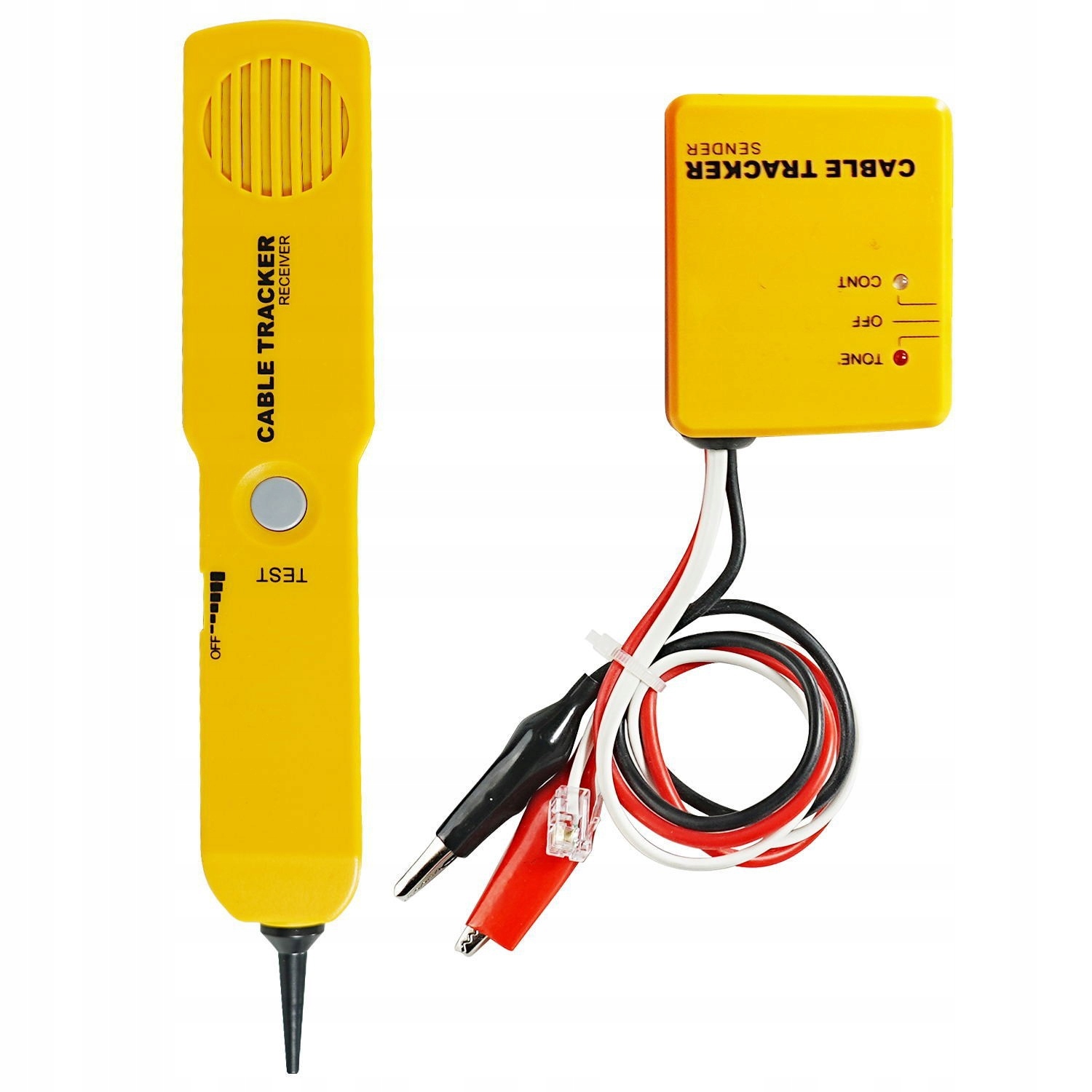 TESTER KABLI SONDA DO WYKRYWANIA PRZEWODÓW CABLE TRACKER RJ11 SZUKACZ PAR
