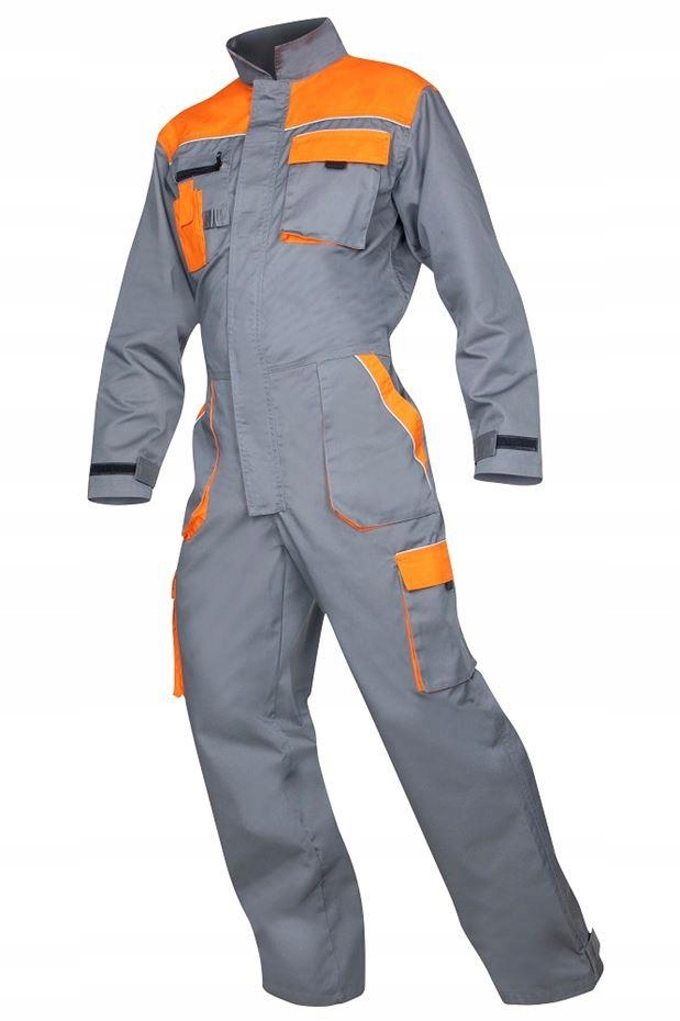 Комбінезон 2strong-сіро-помаранчевий-48