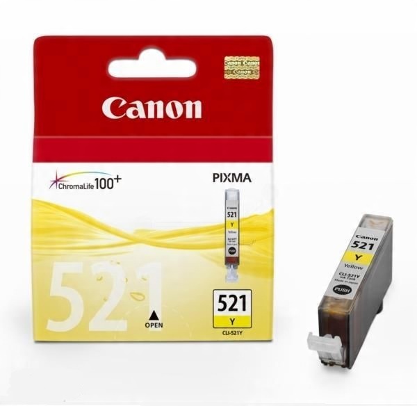

Tusz Canon CLI-521Y 2936B001 9ml Y Oryginał