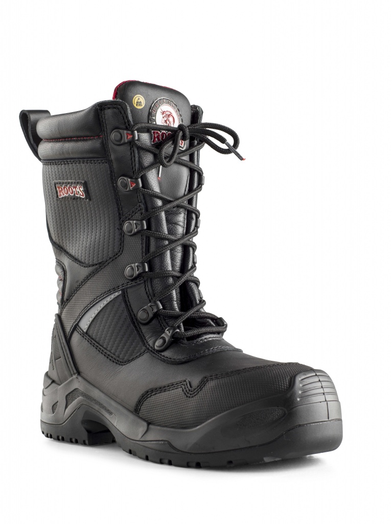 Buty robocze Roots Trzewiki wysokie Esd Iowa S3 Src Wr CI An 43 wodoodporne