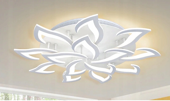 LAMPA SUFITOWA 41W ŻYRANDOL LED PILOT+APP KONTROLA Kolekcja Butterfly