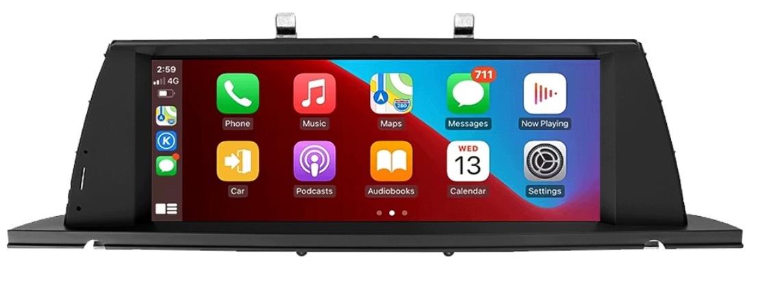 Obrazovka Android Auto Carplay Navigácia Rádio Do Bmw Gt F07 09-2012 CIC System