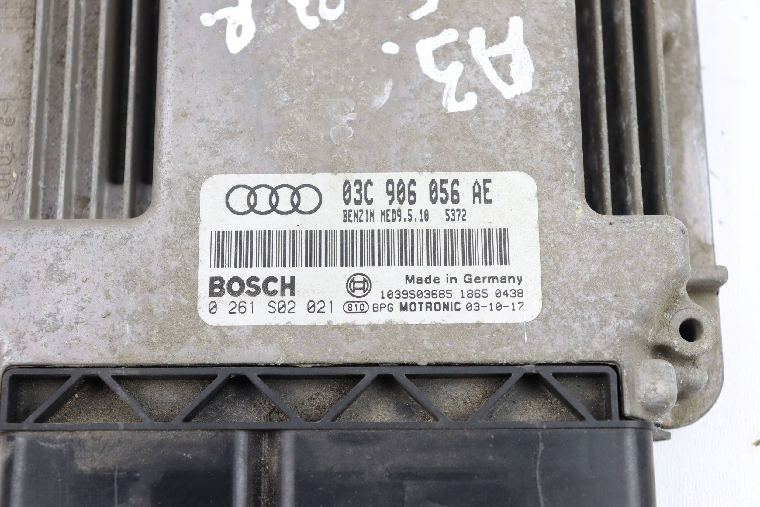 AUDI A3 8P computer control unit of the engine 1.6 FSI 03C906056AE