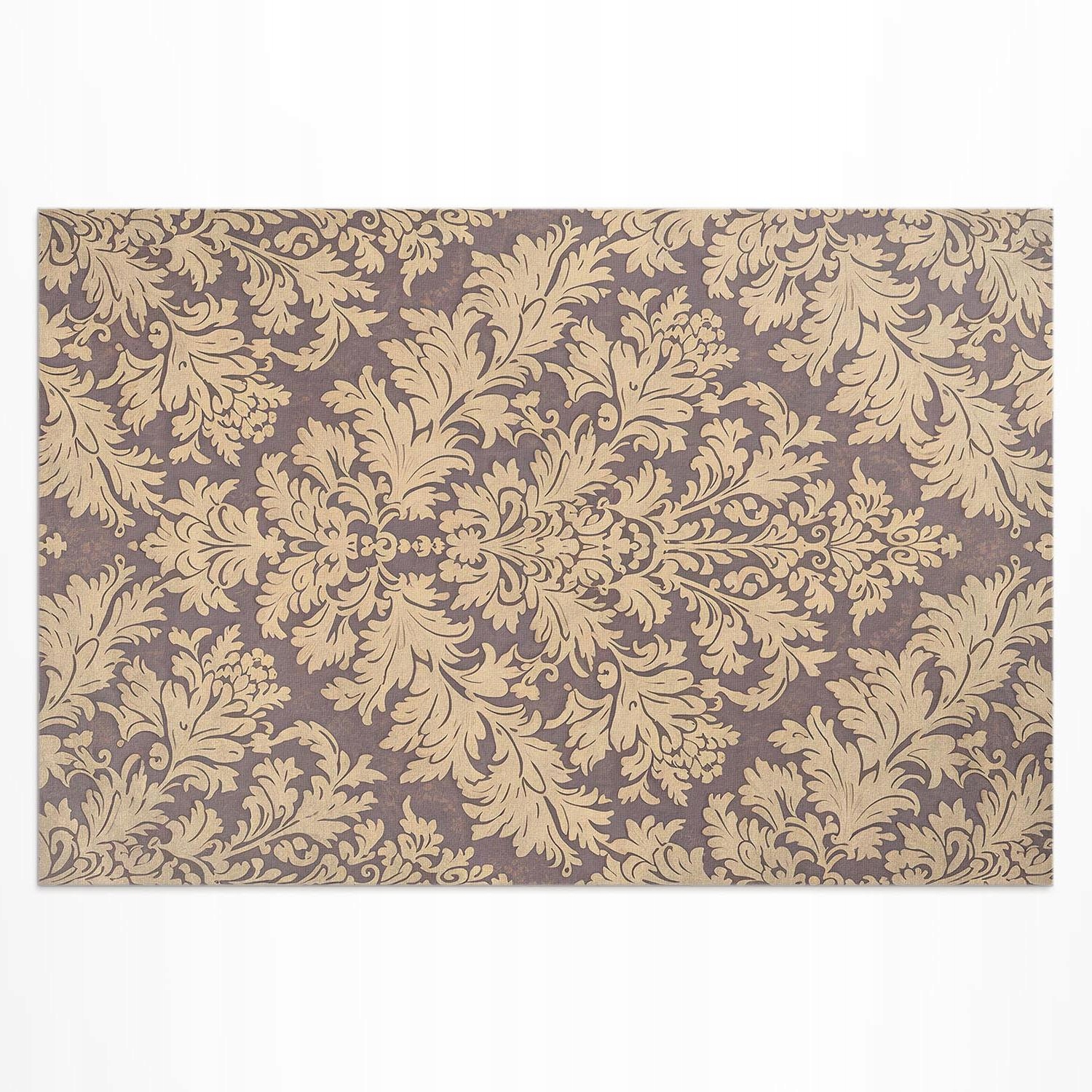 Vinylový Koberec Patio Bohatý rostlinný ornament elegantní vintage 150 x 100 cm